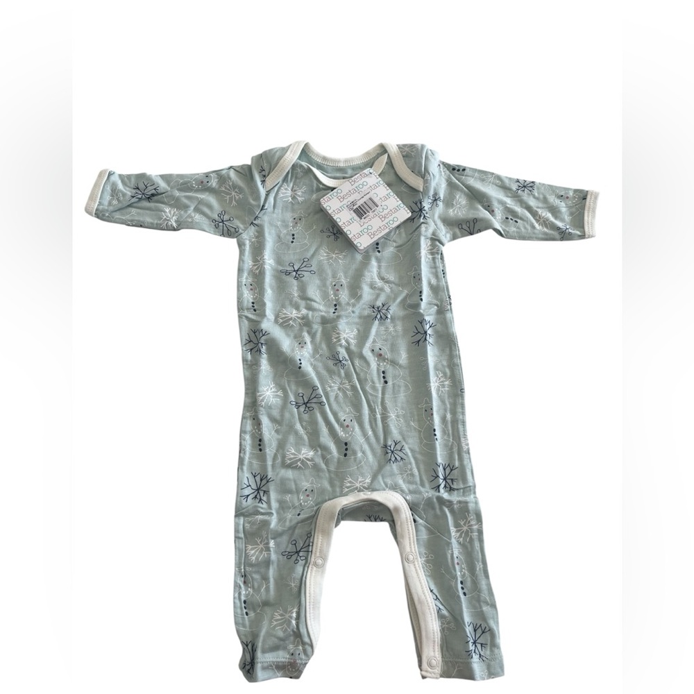 NWT bestaroo snowman Cozy Blue Kids Pajama